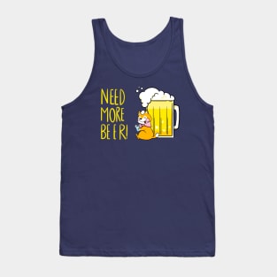 Need more beer-corgi Tank Top